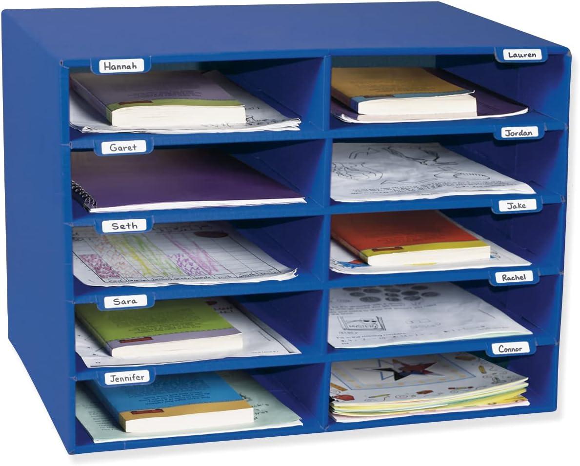 Pacon Corporation Pacon Corporation 10 Compartment Mailroom Table Accessory