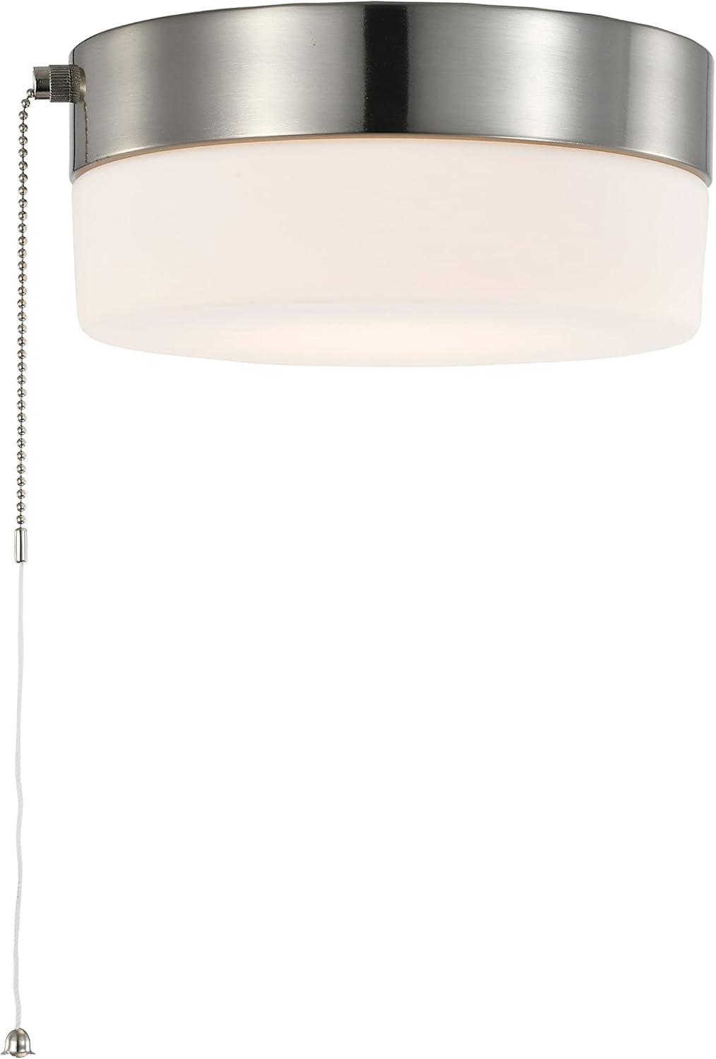 Nuvo Lighting 62/1566 Basic 8" Wide Led Flush Mount Ceiling Fixture - Nickel