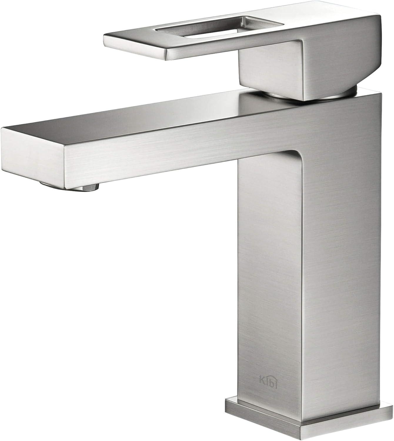 Cube Single-Hole Single-handle Bathroom Faucet