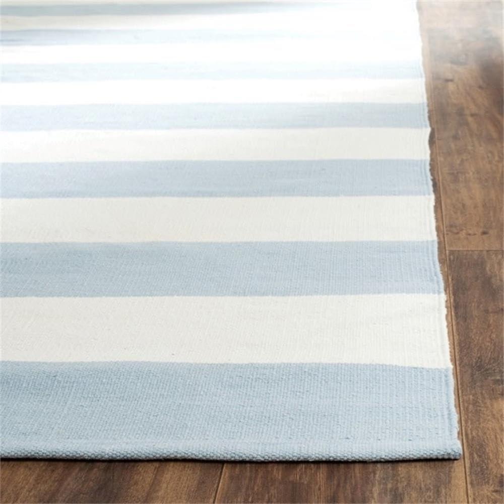 Montauk MTK712 Hand Woven Indoor Area Rug - Sky Blue/Ivory - 8'x10' - Safavieh