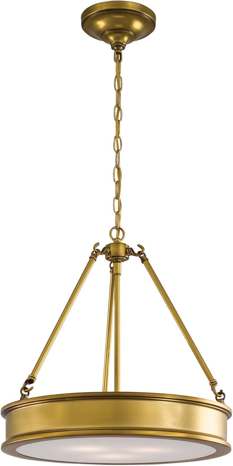 Minka Lavery Harbour Point 19" Wide Liberty Gold Pendant Light