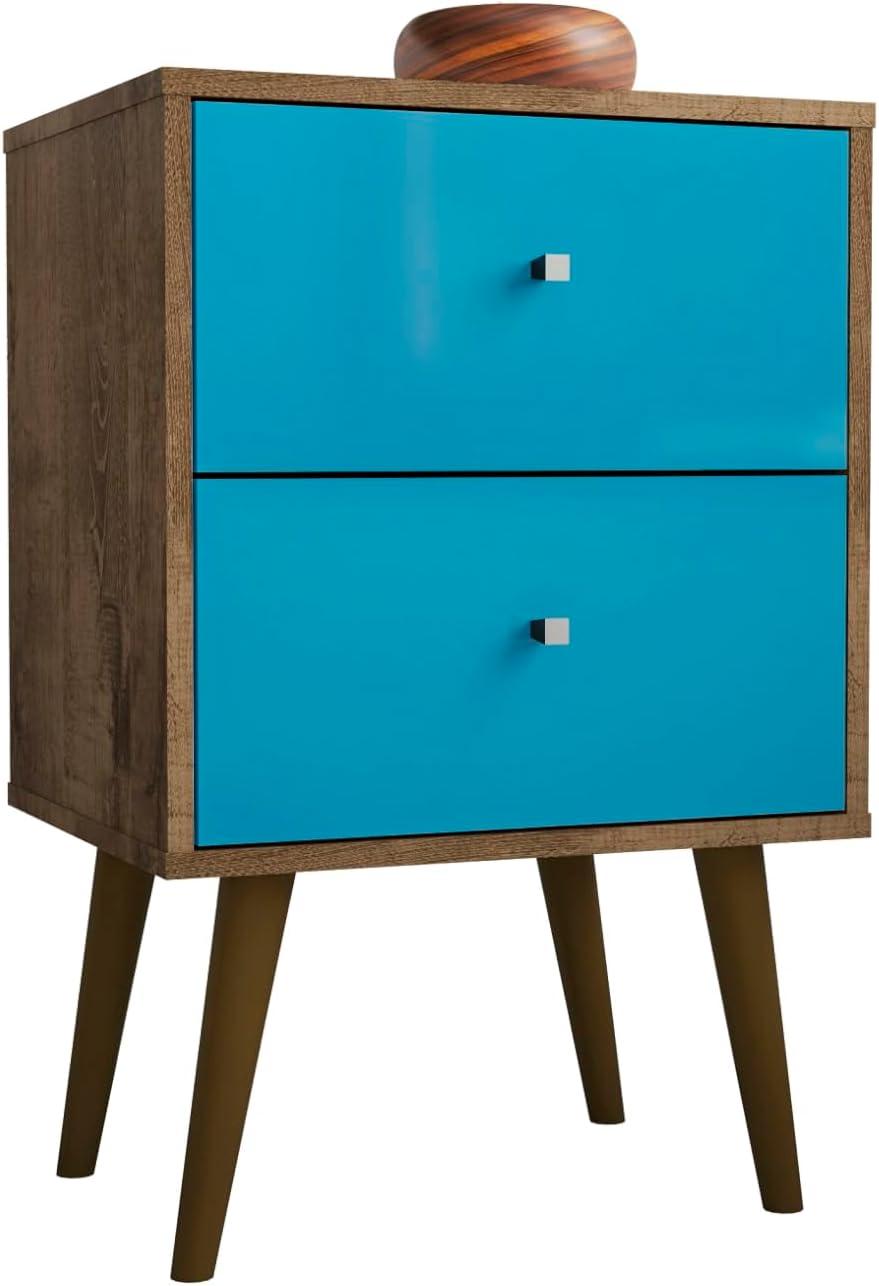 Liberty 2.0 Mid Century Modern Nightstand - Manhattan Comfort