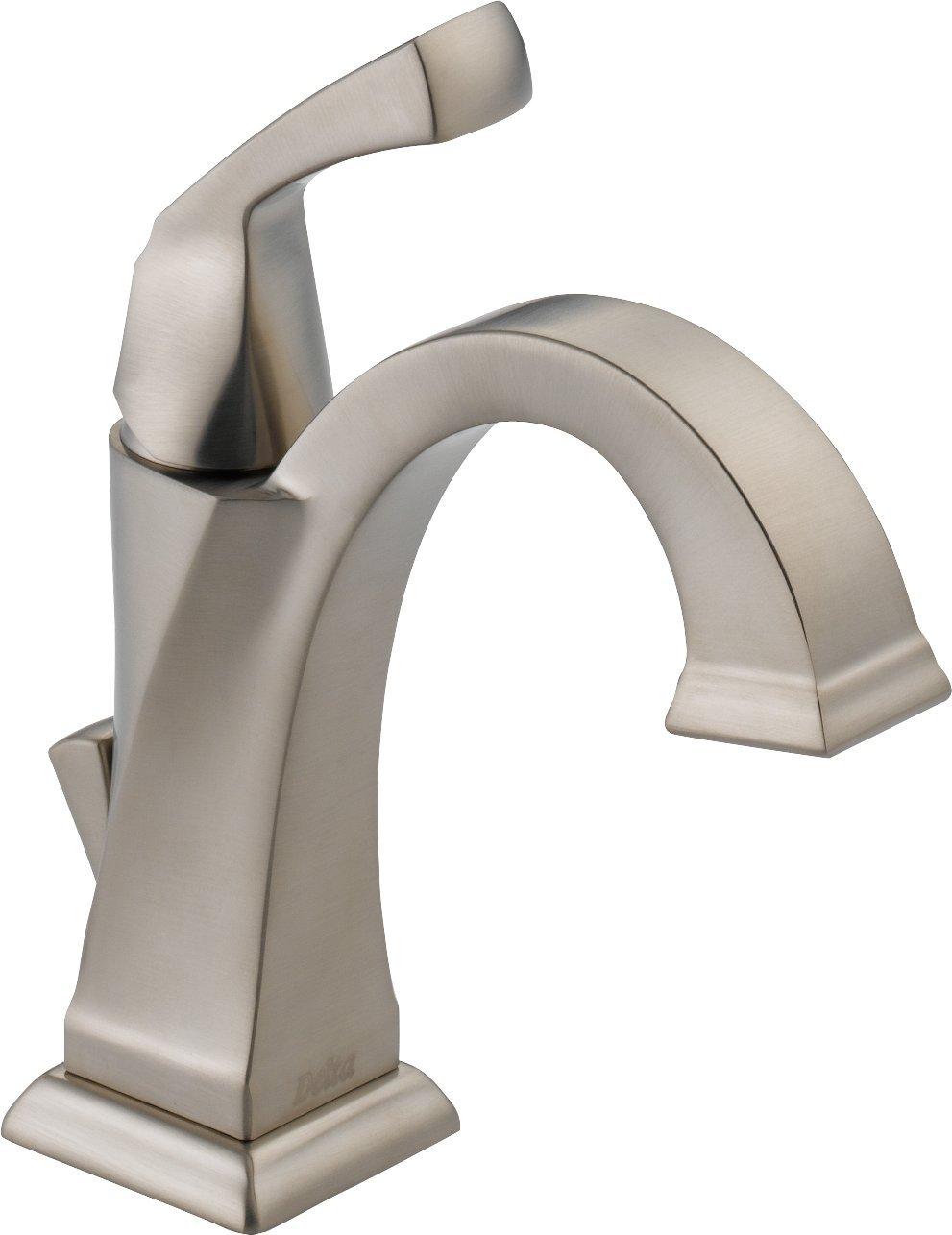 Dryden Single Hole Bathroom Faucet with Drain Assembly, Single Handle Bathroom Sink Faucet