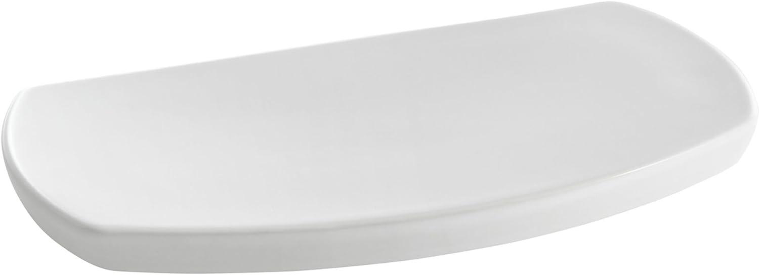 White Ceramic Edgemere Toilet Tank Lid