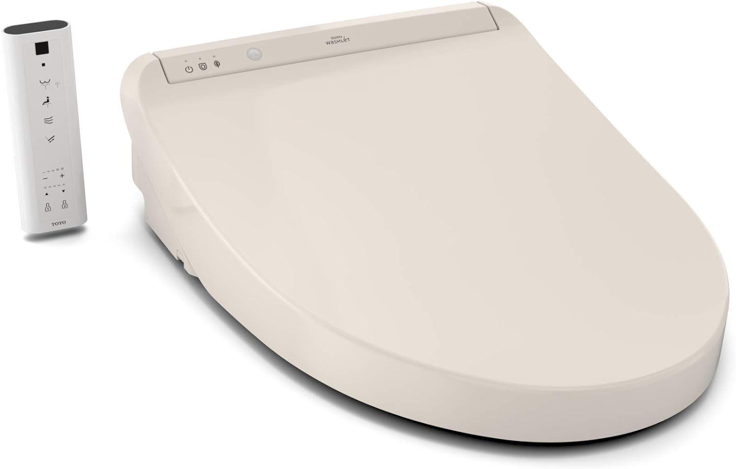 Sedona Beige Heated Electronic Bidet Toilet Seat