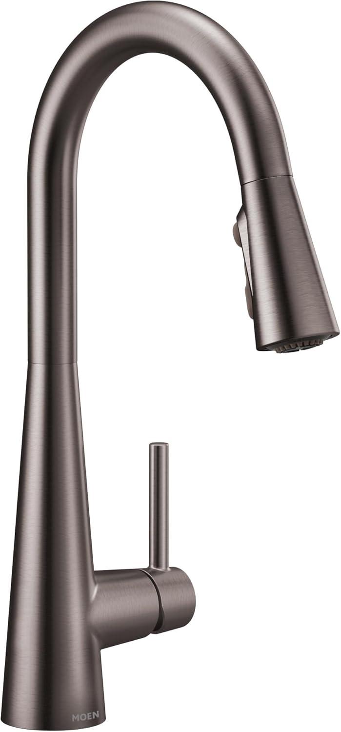 Moen Sleek Pull Down Single Handle Kitchen Faucet with Power Boost Technology and Duralock