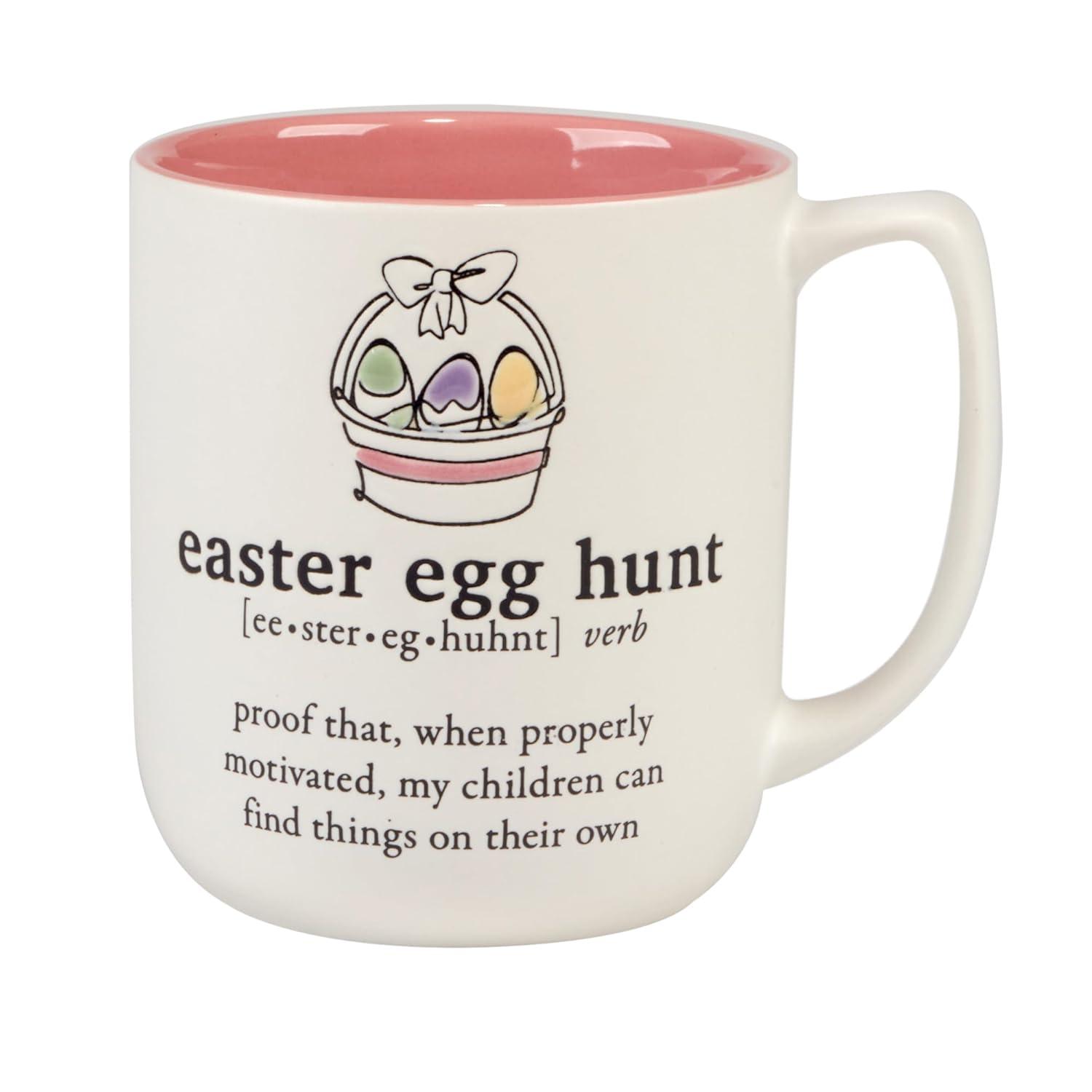 Certified International Easter Words Set of 4 Mugs (Set of 4)