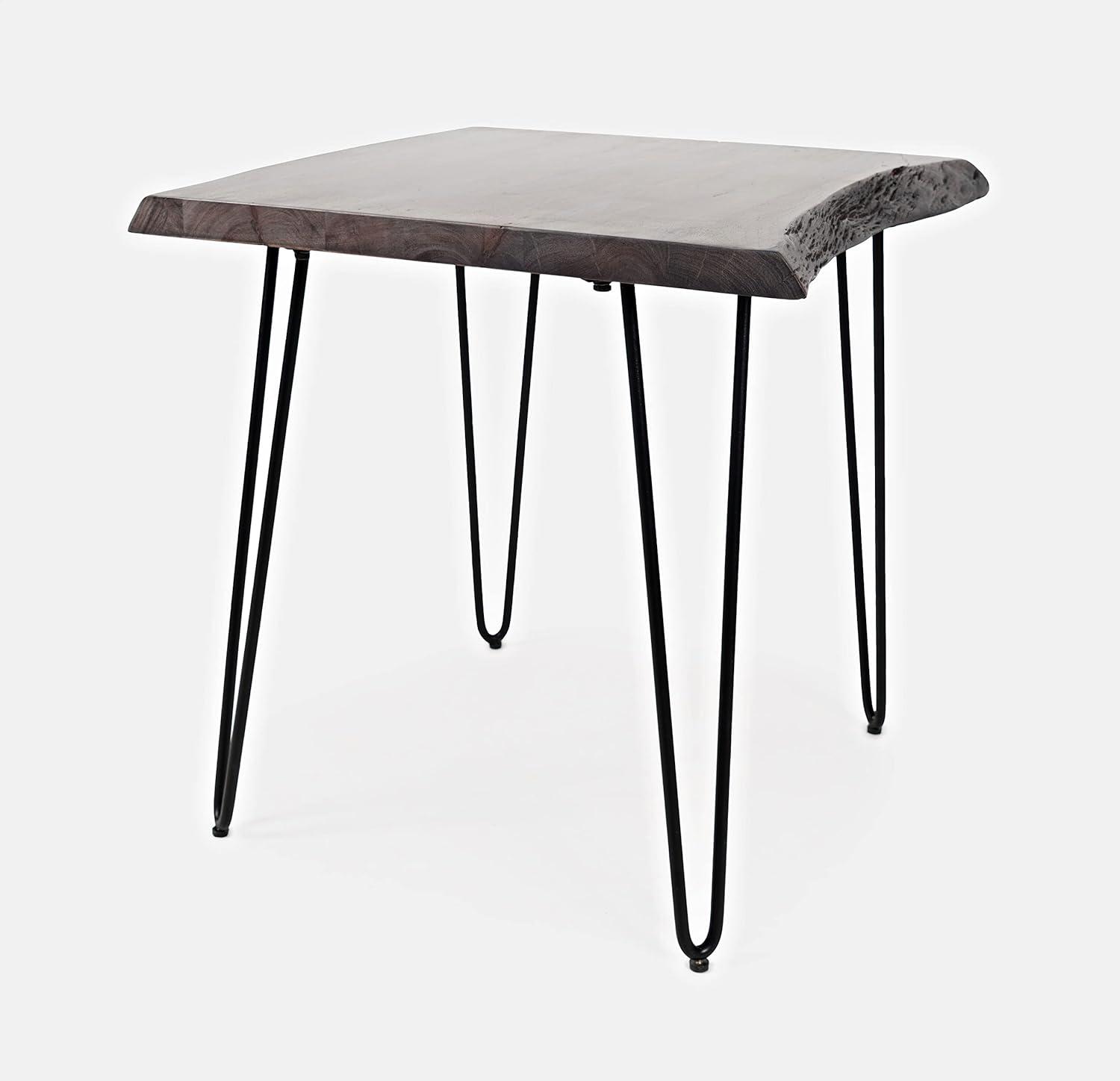 Jofran,Nature's Edge 24'' Solid Acacia Square End Table