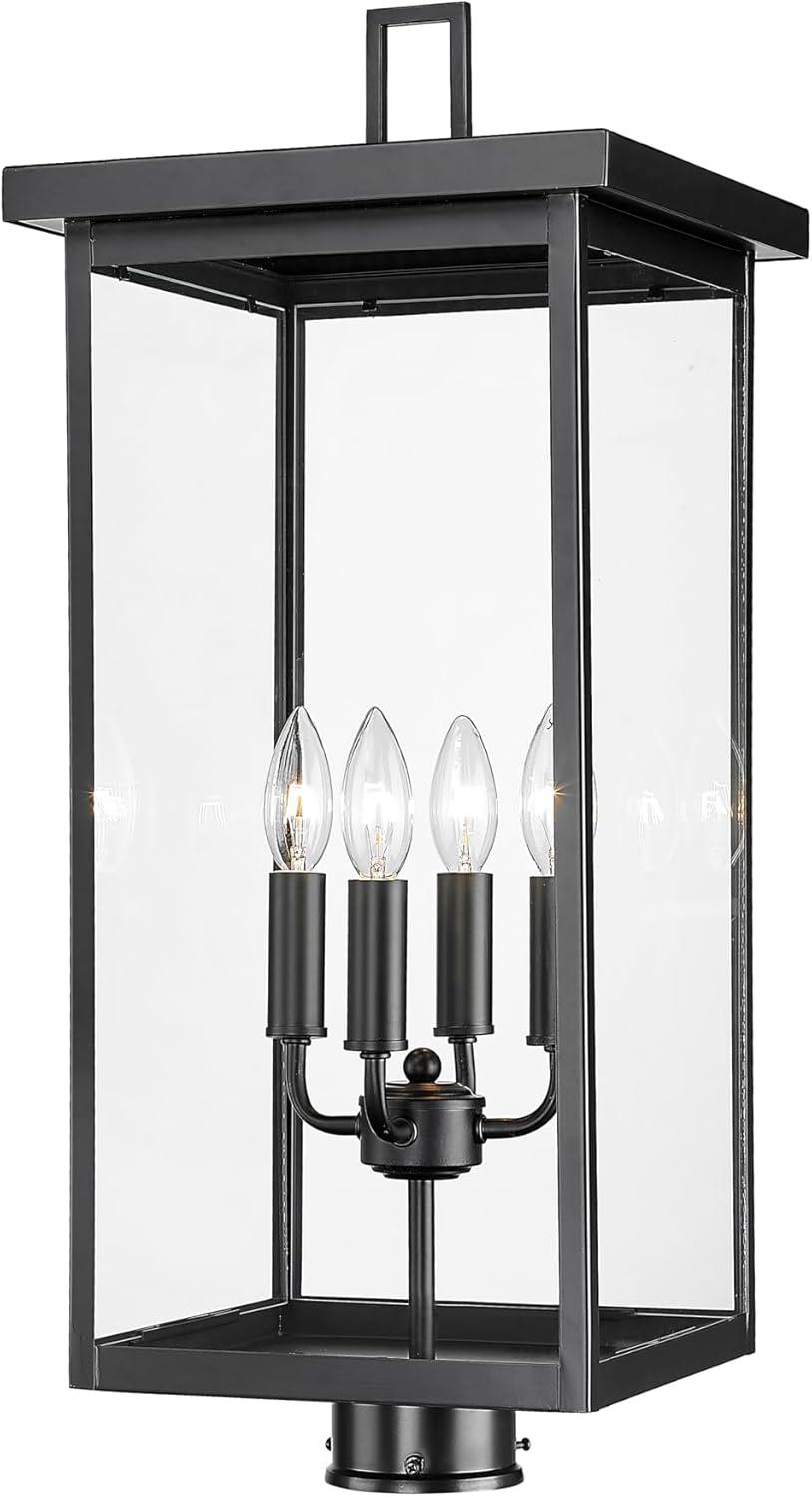 Millennium Lighting Barkeley 4 Light 26.13" Tall Outdoor Single Head Post Light