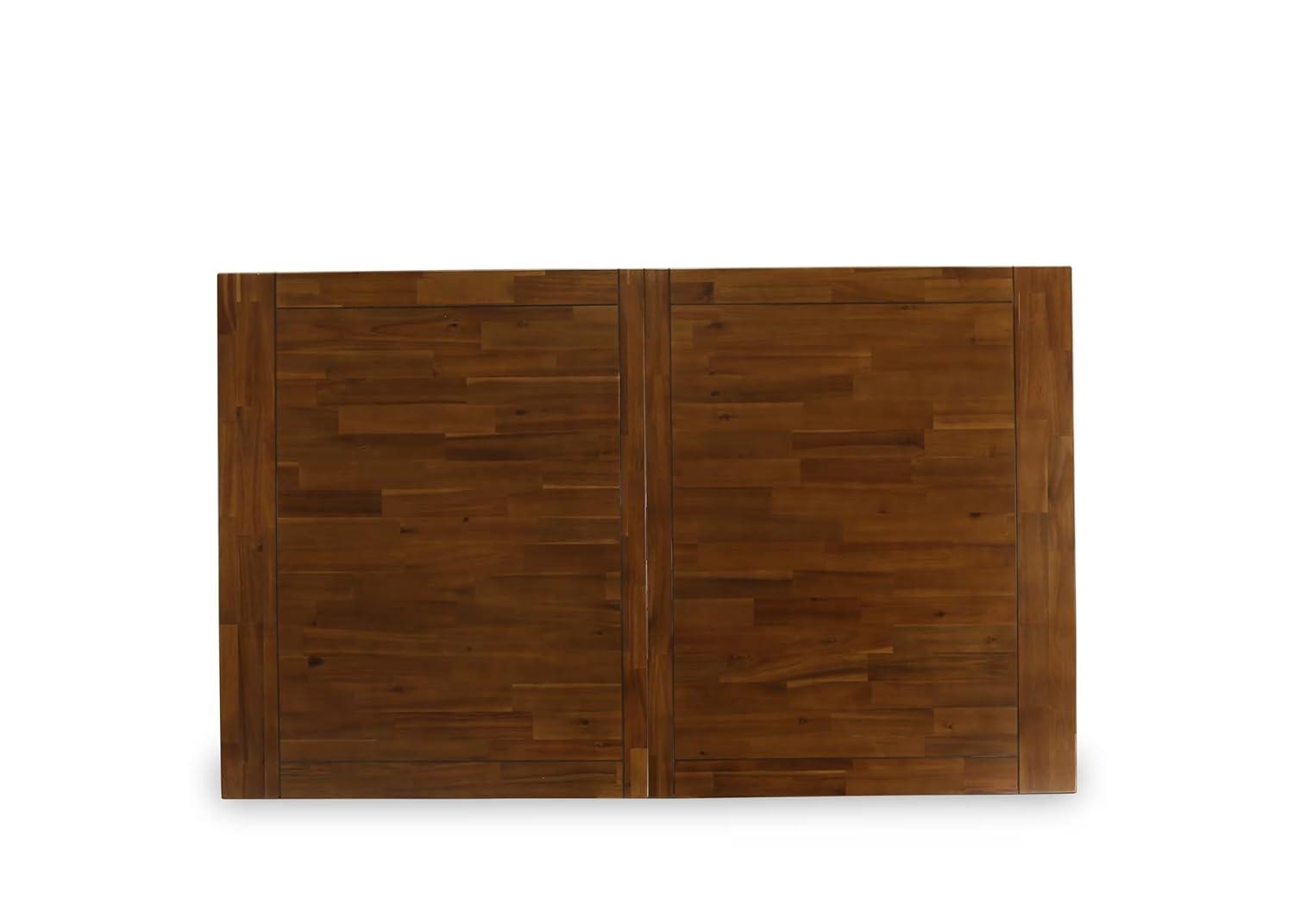 Lassale Removable Leaf Acacia Solid Wood Dining Set