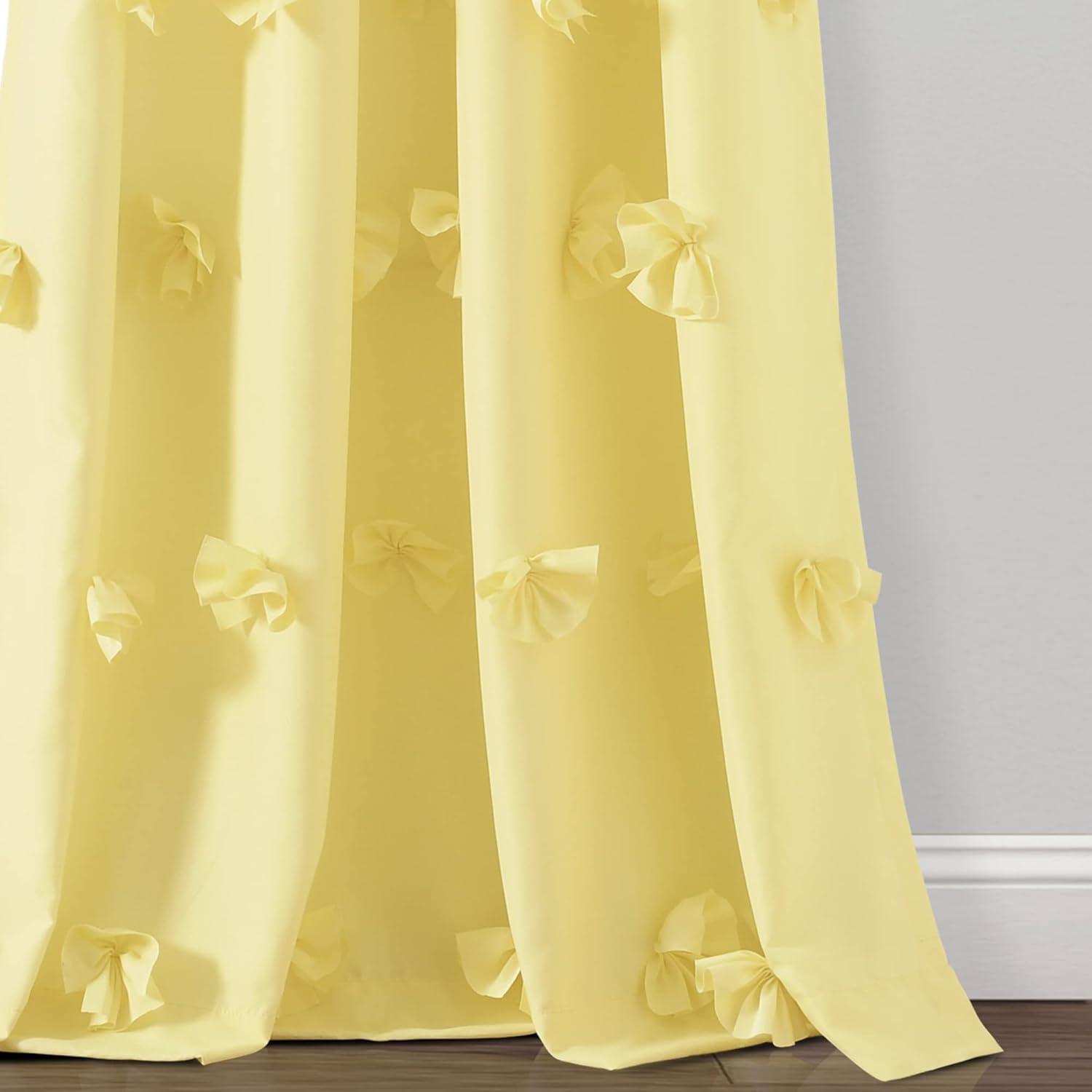 Lush Decor Riley Rod Pocket Curtain Panel
