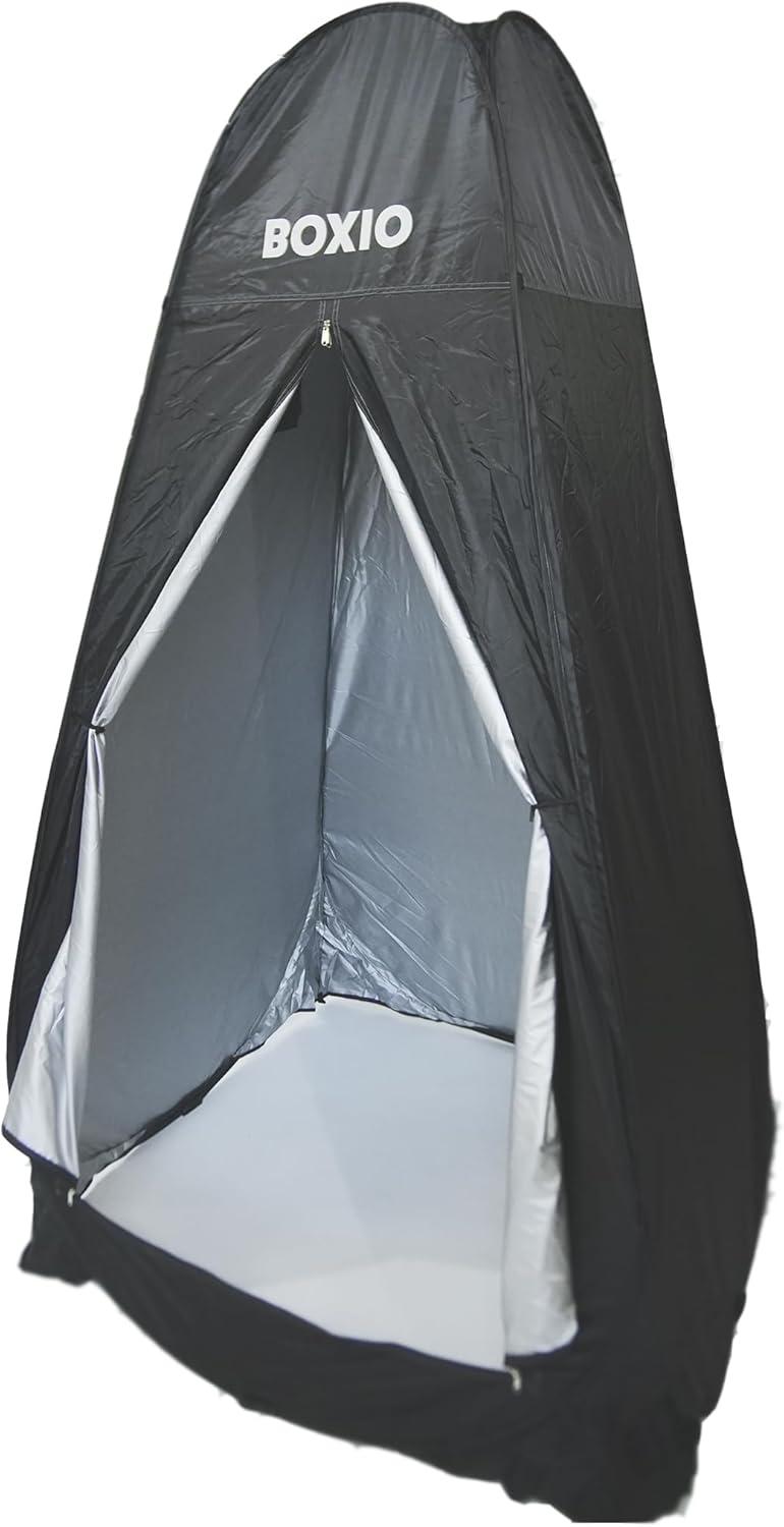 BOXIO - Tent: Pop Up Portable Camping Shower and Toilet Tent - Outdoor Camping Gear and Shower Solution
