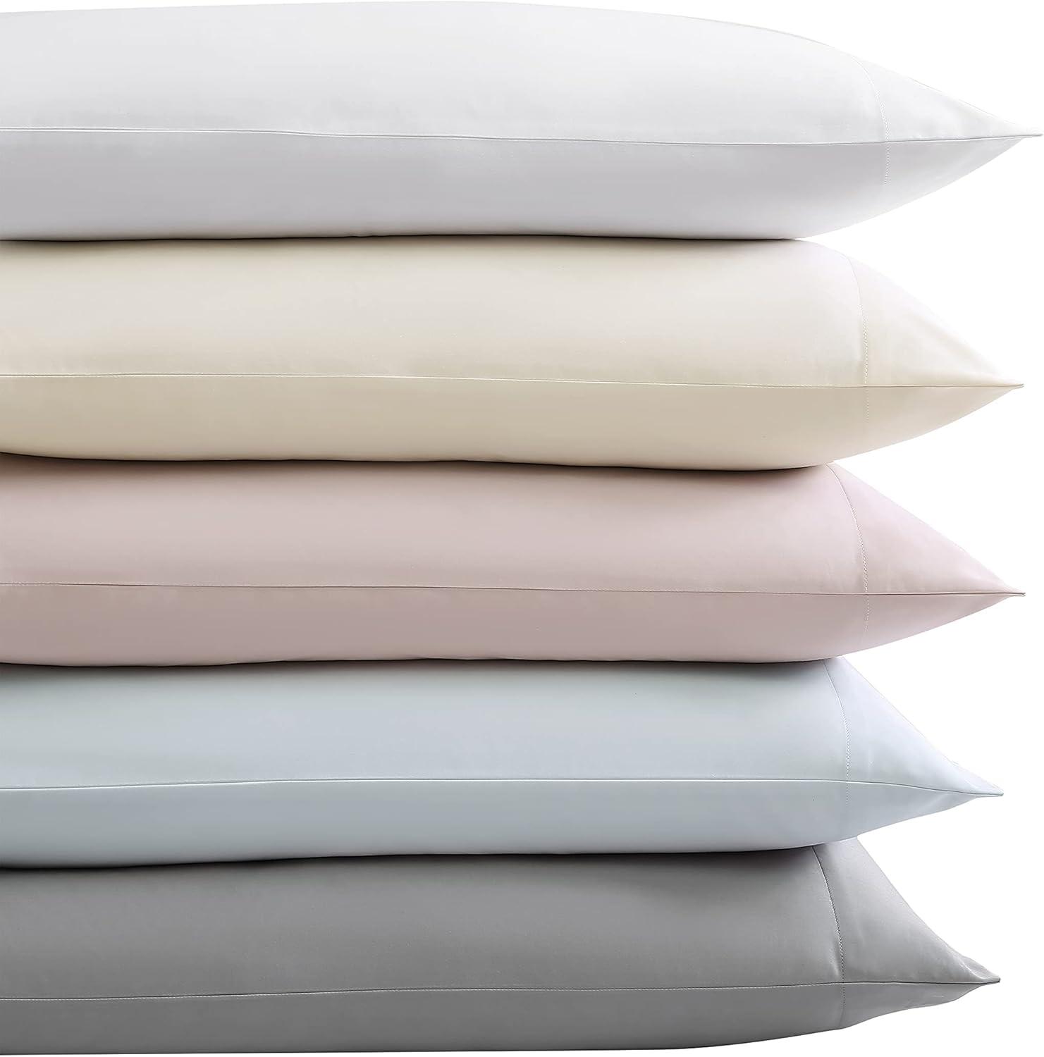 Vera Wang T800 Sateen Solid CVC Sheet Set