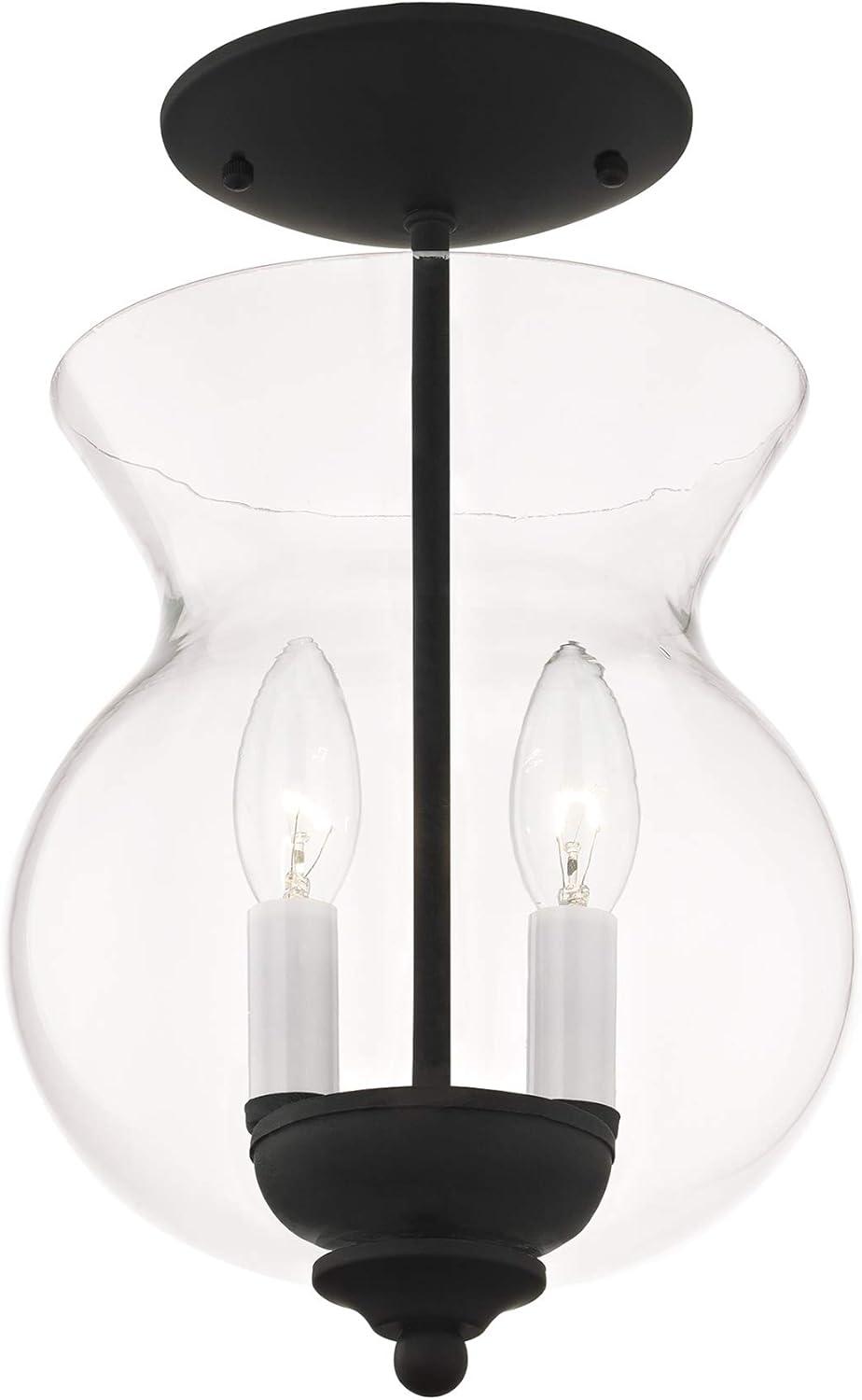 Livex Lighting Heritage 2 - Light Pendant in  Black