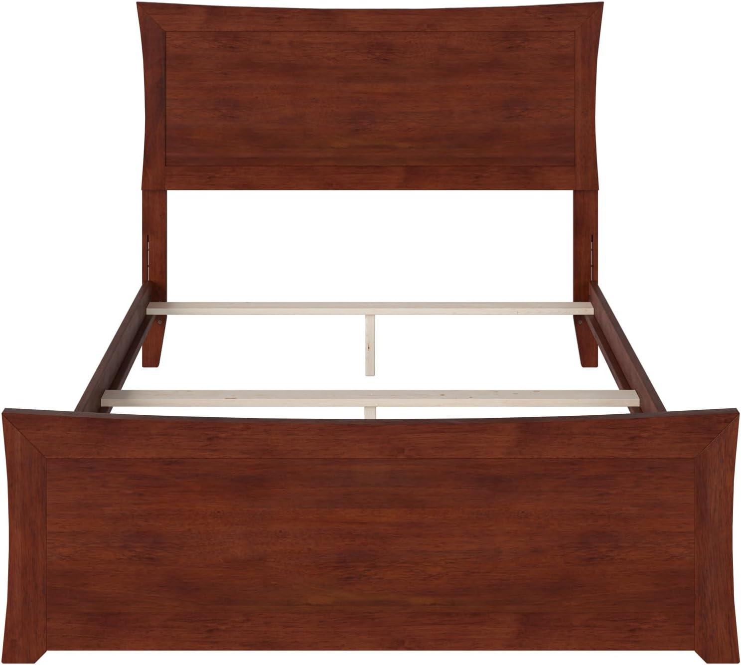 AFI Furnishings Metro Low Profile Solid Wood Platform Bed with Matching Footboard