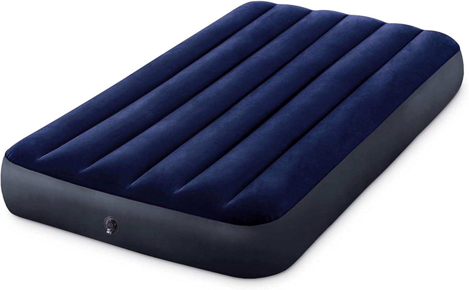 Open Box Intex 10 Inch Dura-Beam Downy Air Mattress, Twin (Pump Not Included)