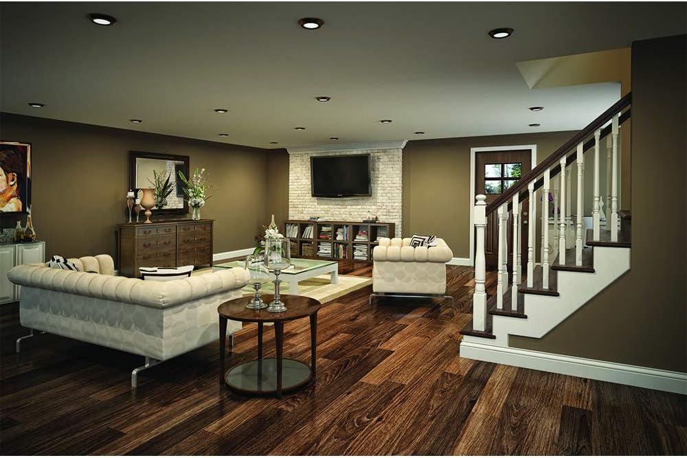 Halo Sld405827jb 1 Light 6" Wide Led Flush Mount Light - White