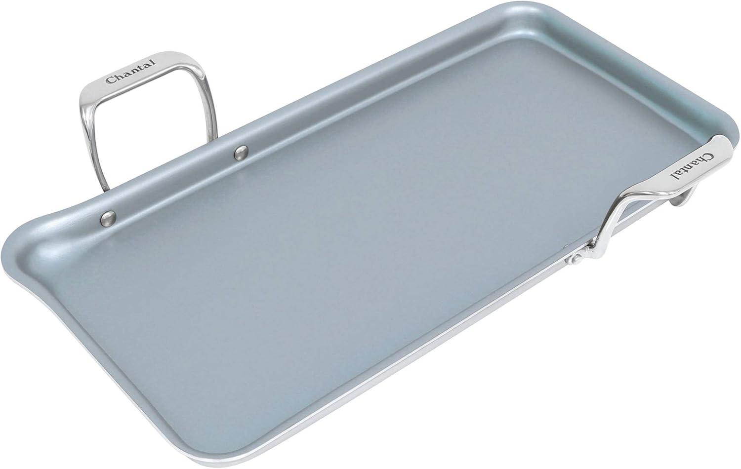 Chantal Stainless Steel Tri-Ply Griddle with Ceramic Coating