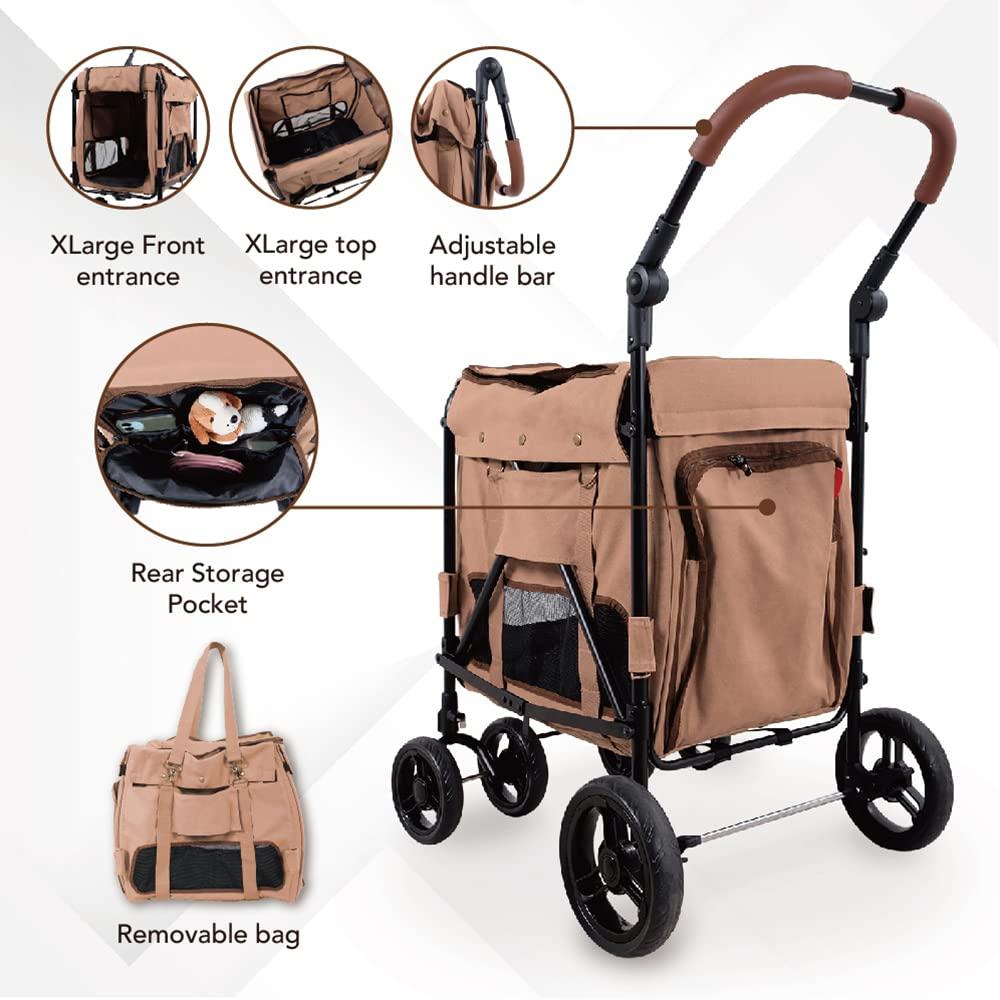 Ibiyaya Gentle Giant Pet Wagon - Dirty Peach