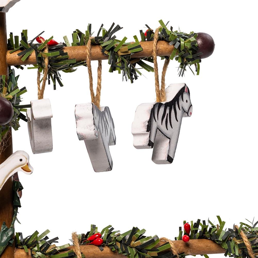 Kurt Adler Kurt Adler 21-Inch Noah's Ark Table Piece