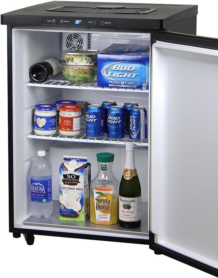 Kegco Kegco 5.6 Cubic Feet Triple Tap Freestanding Kegerator with Adjustable Temperature