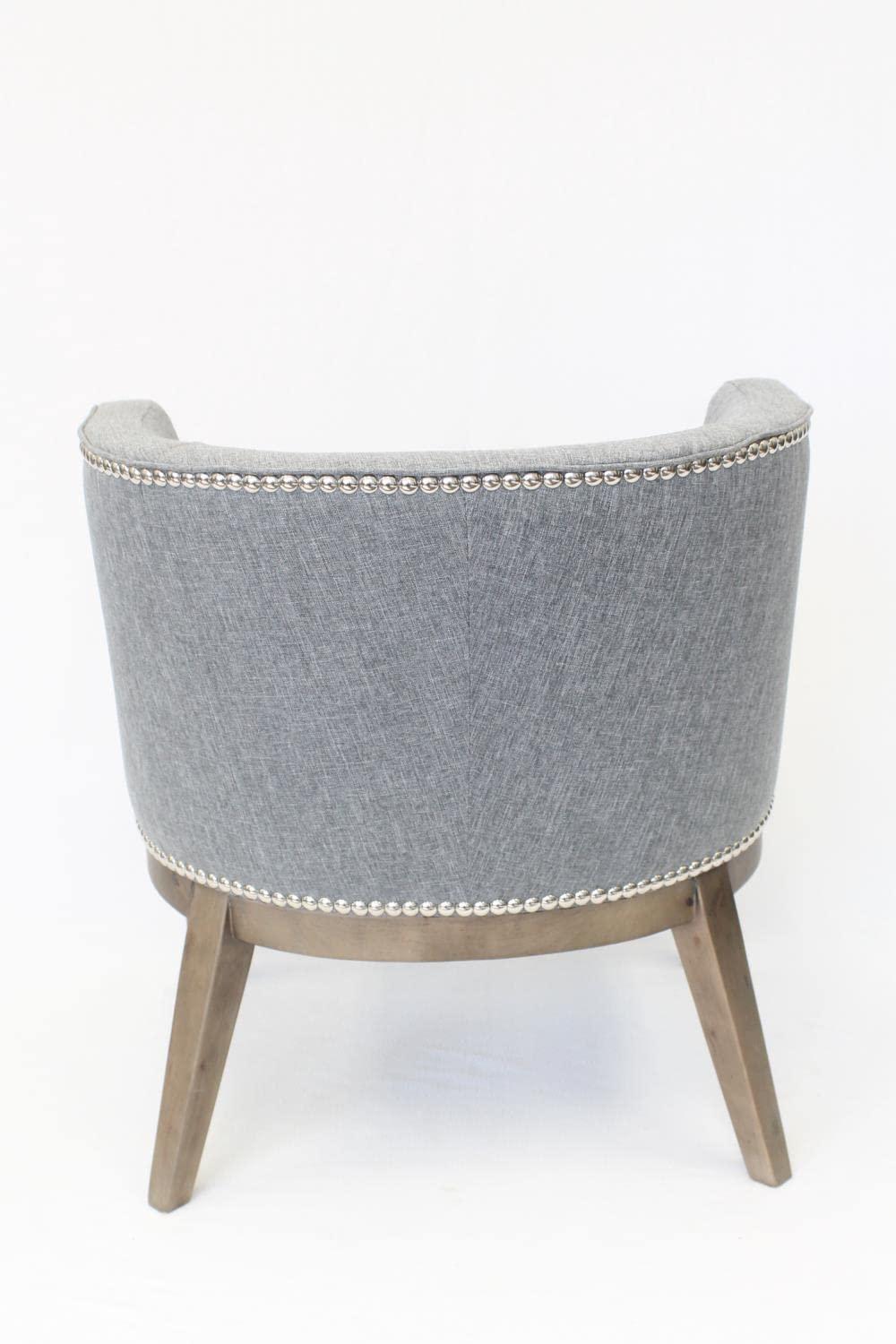Ava Accent Chair Gray - Boss Office Products