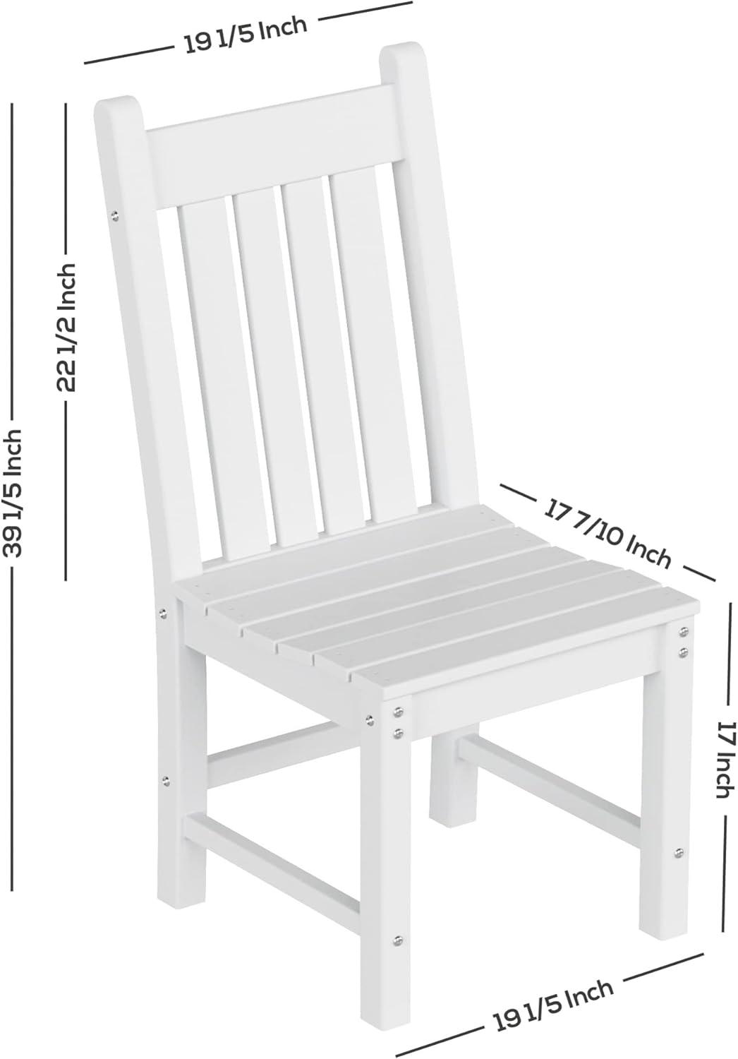 WestinTrends Outdoor Patio Dining Chair