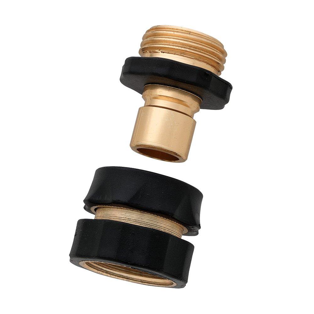 Orbit Quick Connect Brass Hose/Faucet Fitting Set