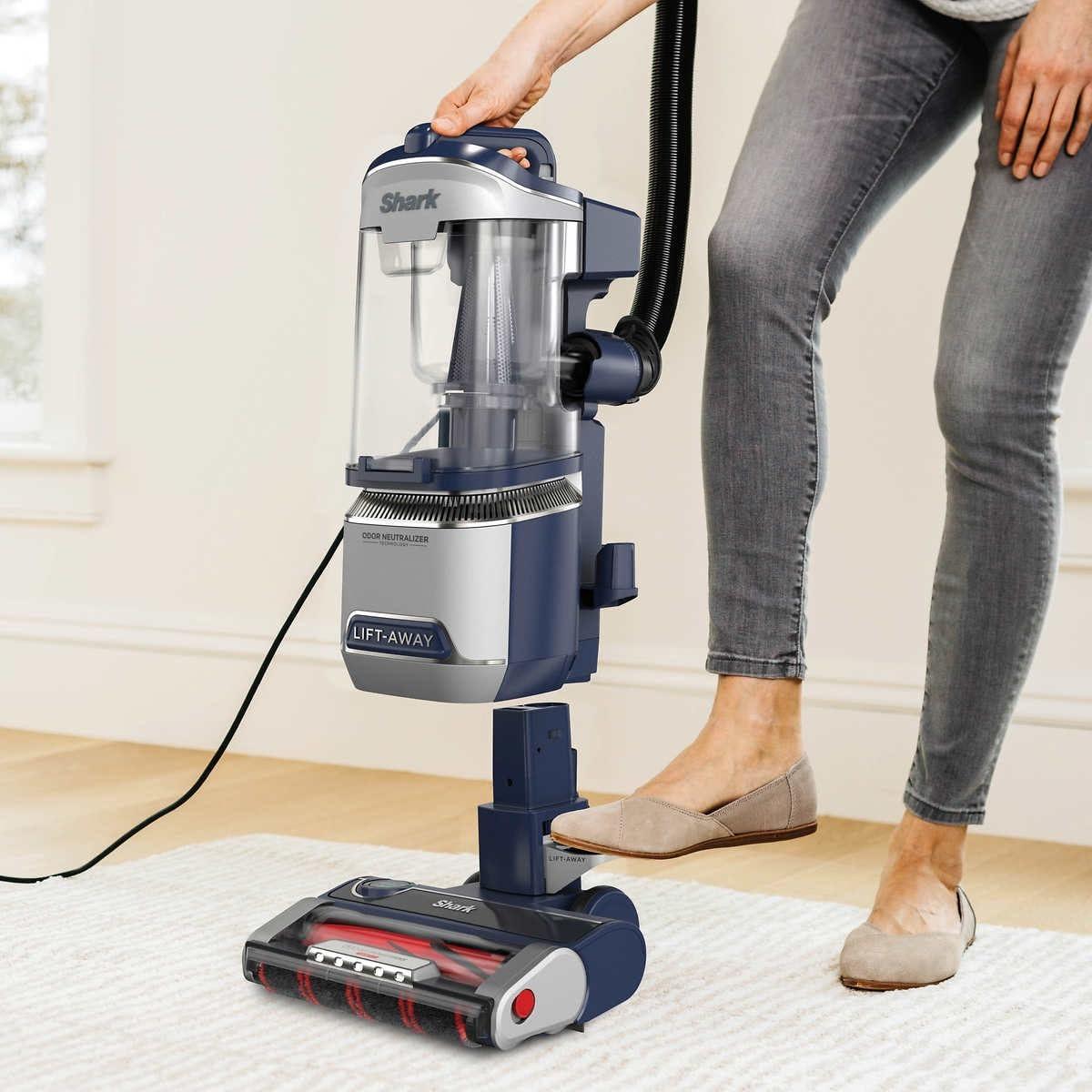 Shark Silver Pet Performance Plus Lift-Away Upright Vacuum with HEPA Filter