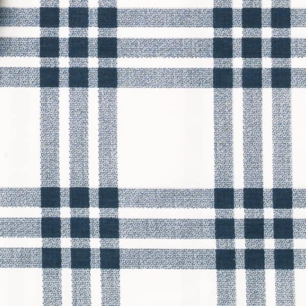 Twin XL Printed Pattern Sheet Set Navy Plaid - Eddie Bauer
