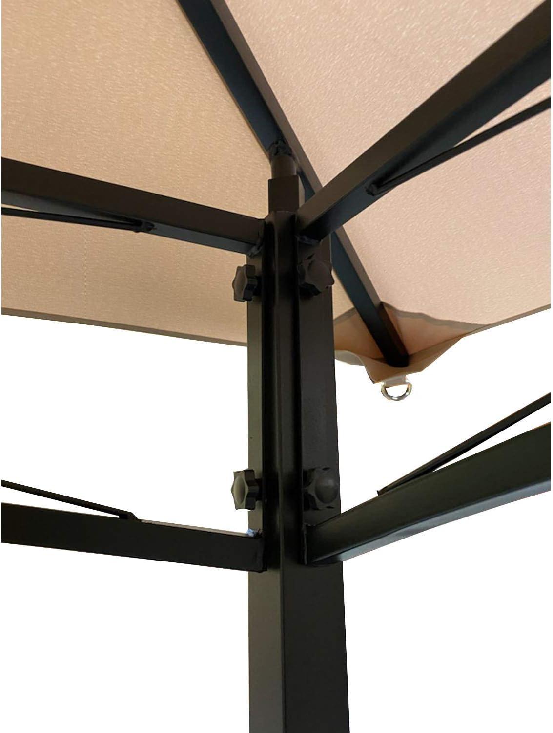 Garden Winds Replacement Canopy Top Cover for Outside Grill Gazebo - Riplock 350