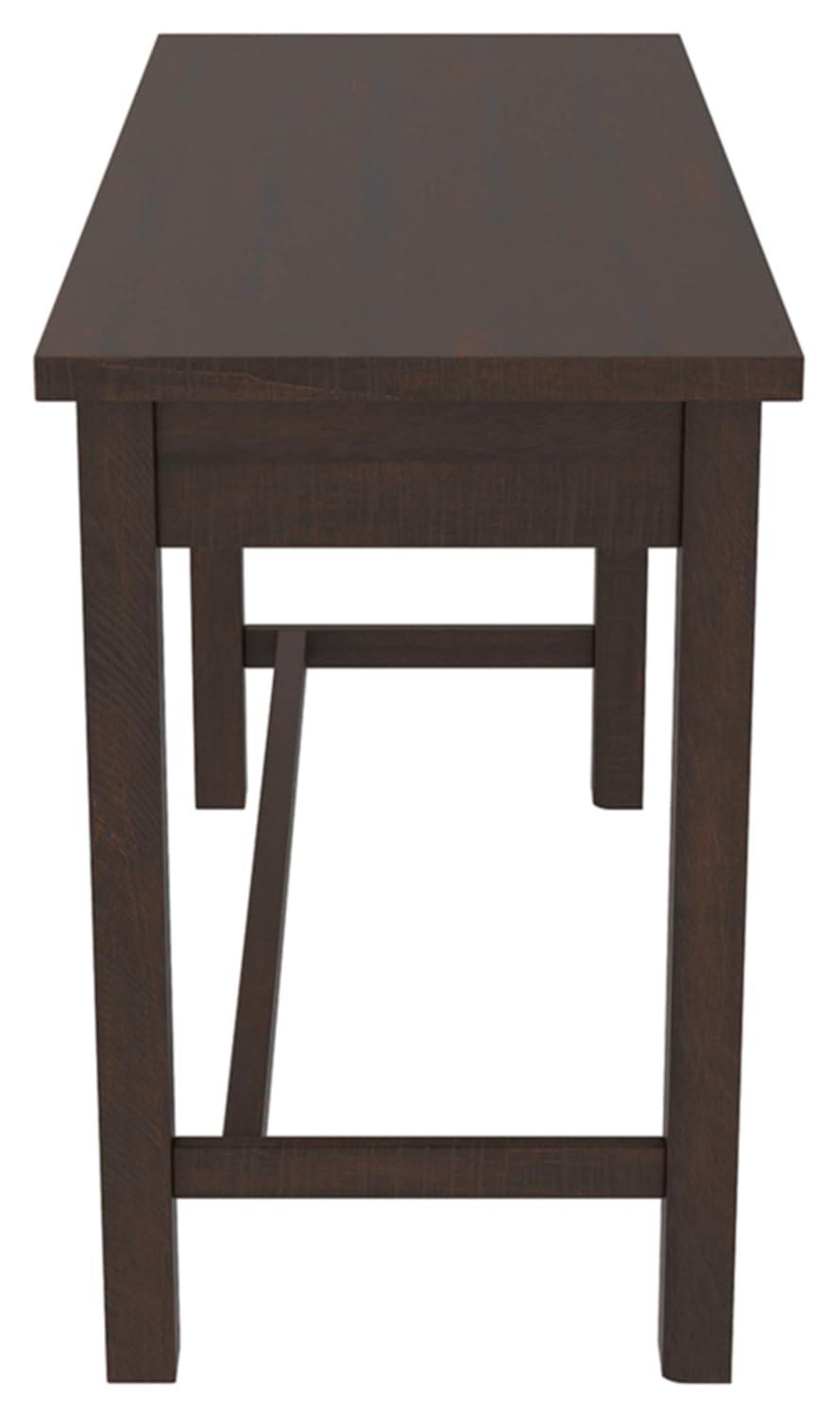 Large Arlenbry Home Office Desk Gray - Signature Design by Ashley: Contemporary Urban Style, Laminated Surface, Wood Composite