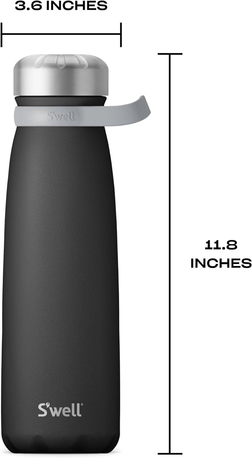 S'well Stone Stainless Steel Traveler - 40 Fl Oz - Triple-Layered Vacuum-Insulated Containers