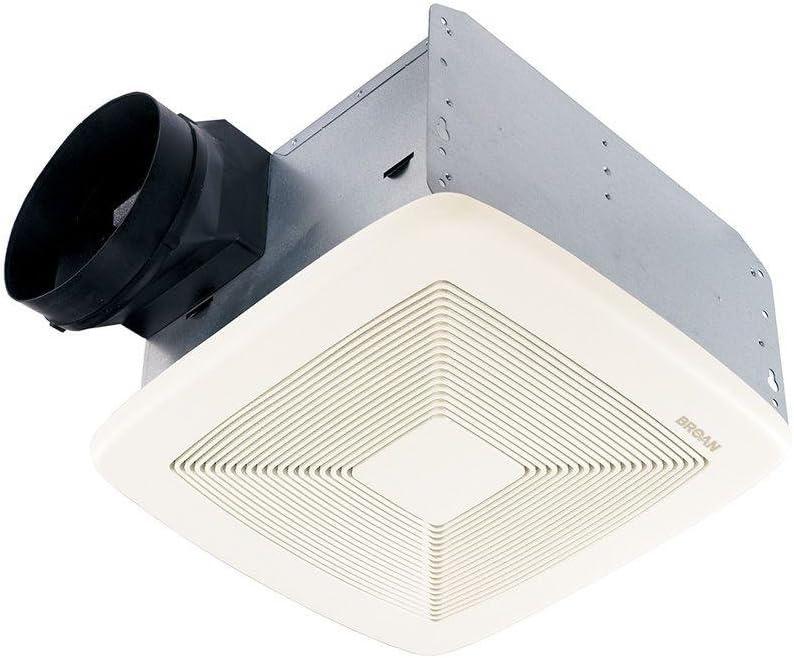 Broan QTXE110 - Exhaust fan - ceiling mounted - white