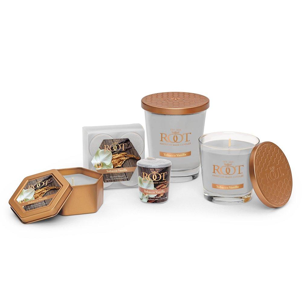 Root Candles Tobacco Vanilla Scented Jar Candle