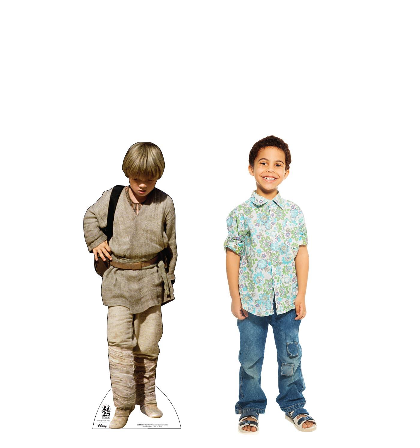 Cardboard People Anakin Skywalker Life Size Cardboard Cutout Standup - Marvels Star Wars: The Phantom Menace 25th Anniversary