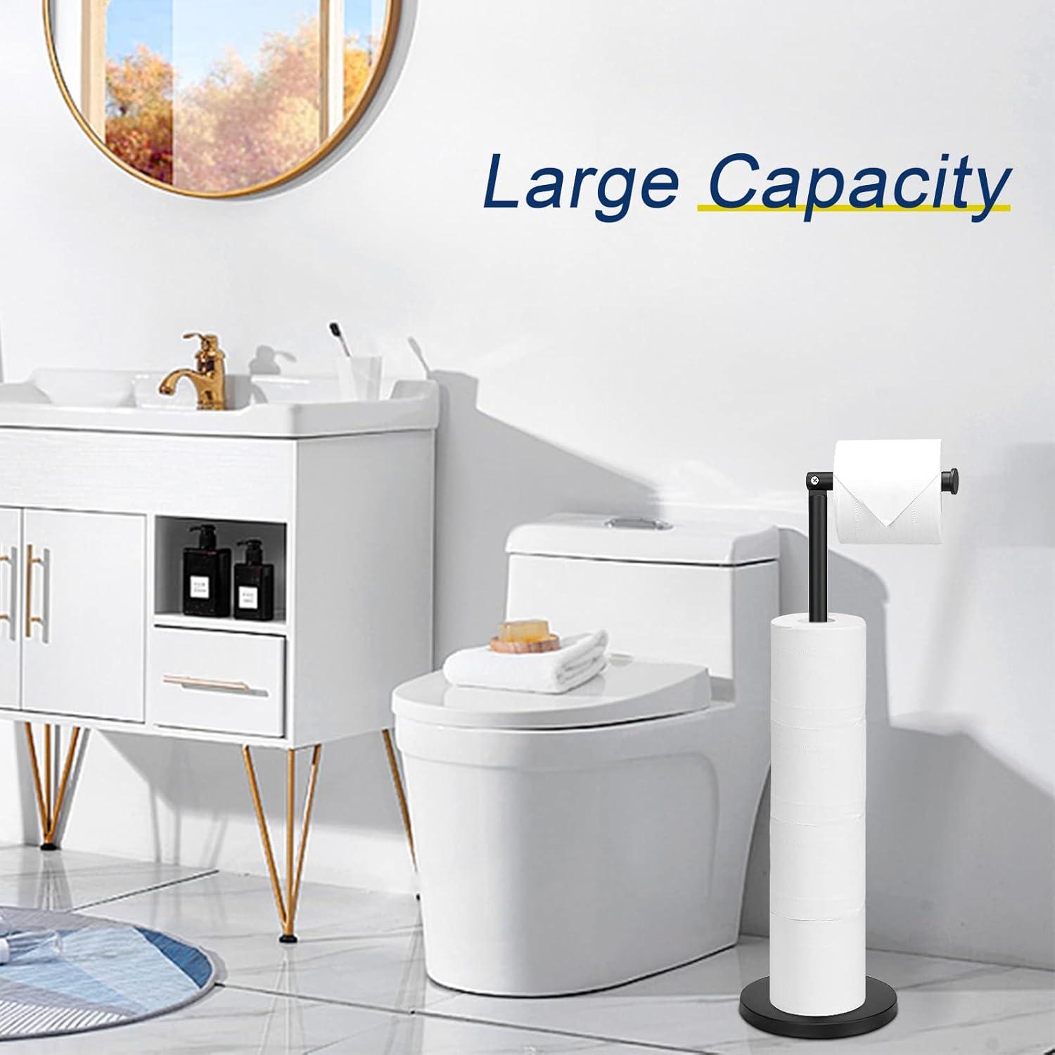 TOPEFIC HPA6LRTN02 Free Standing Toilet Paper Holder