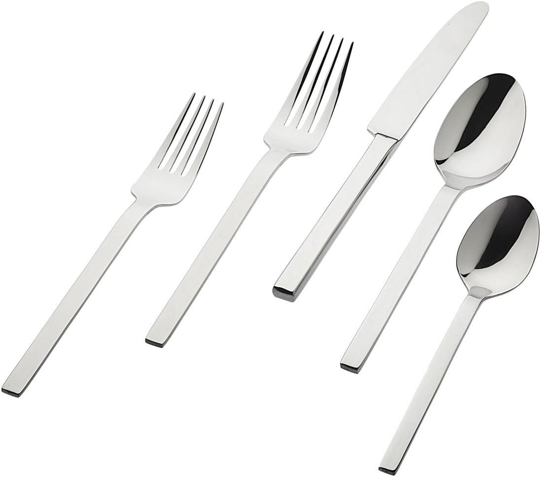 Atlas Mirror 20 Piece 18/0 Stainless Steel Flatware Set, Service for 4