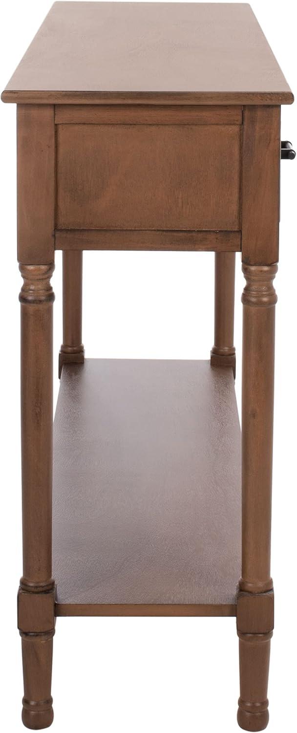 Peyton 3 Drawer Console Table - CNS5705C - Brown - Safavieh