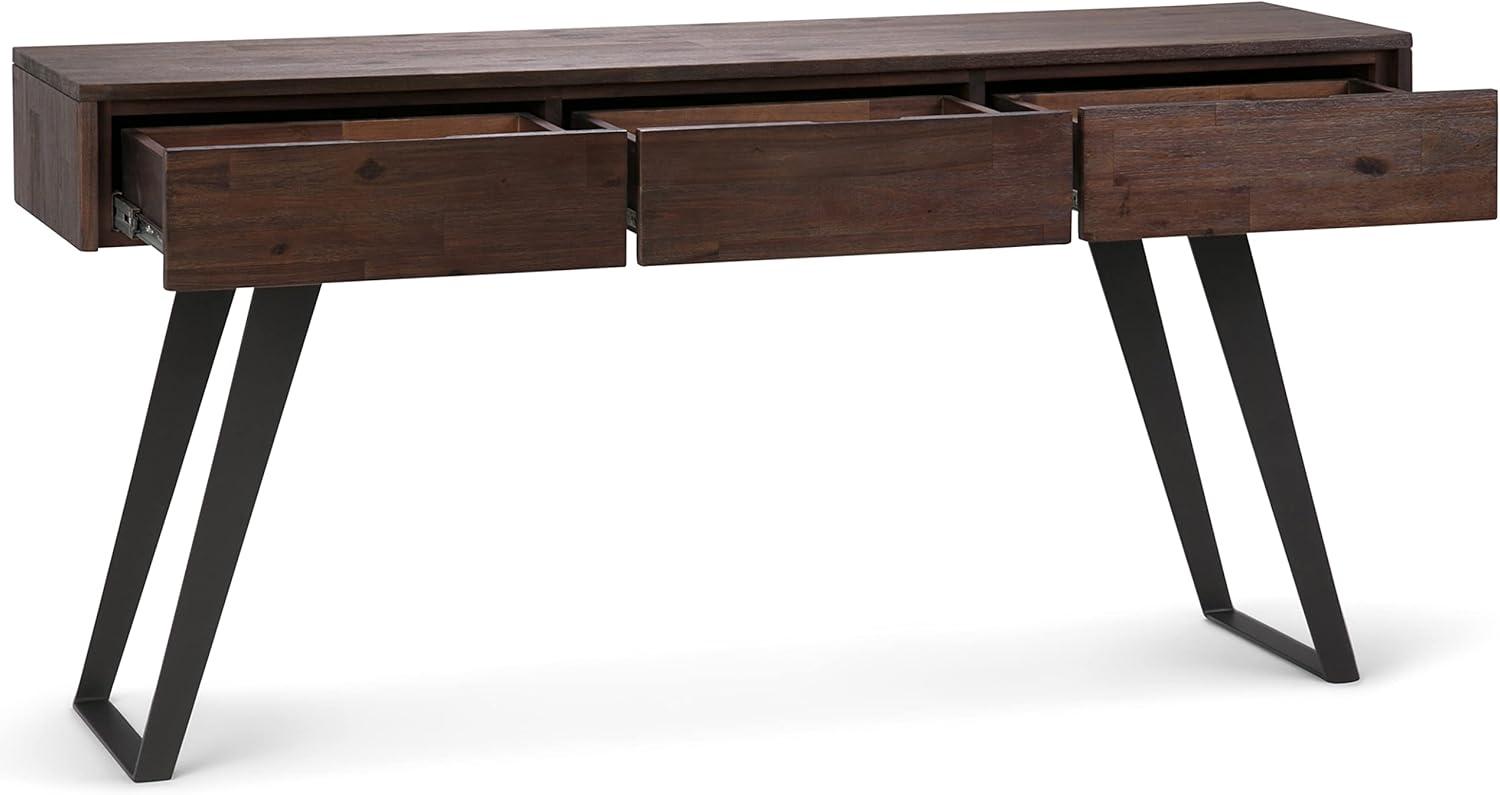 Lowry 60'' Solid Wood Top Console Table