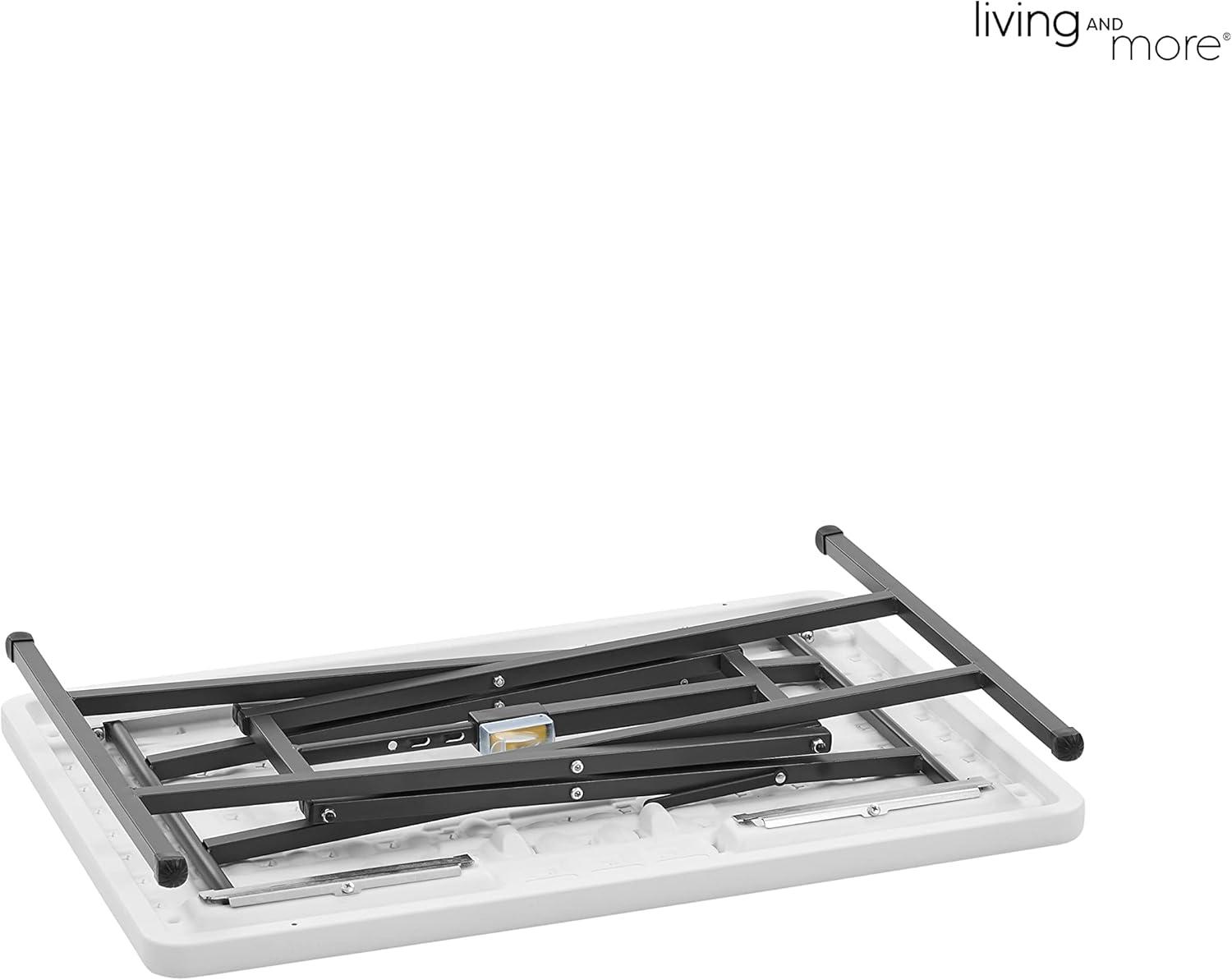 MASMIO 28Inch Height-Adjustable Portable Dinner Table