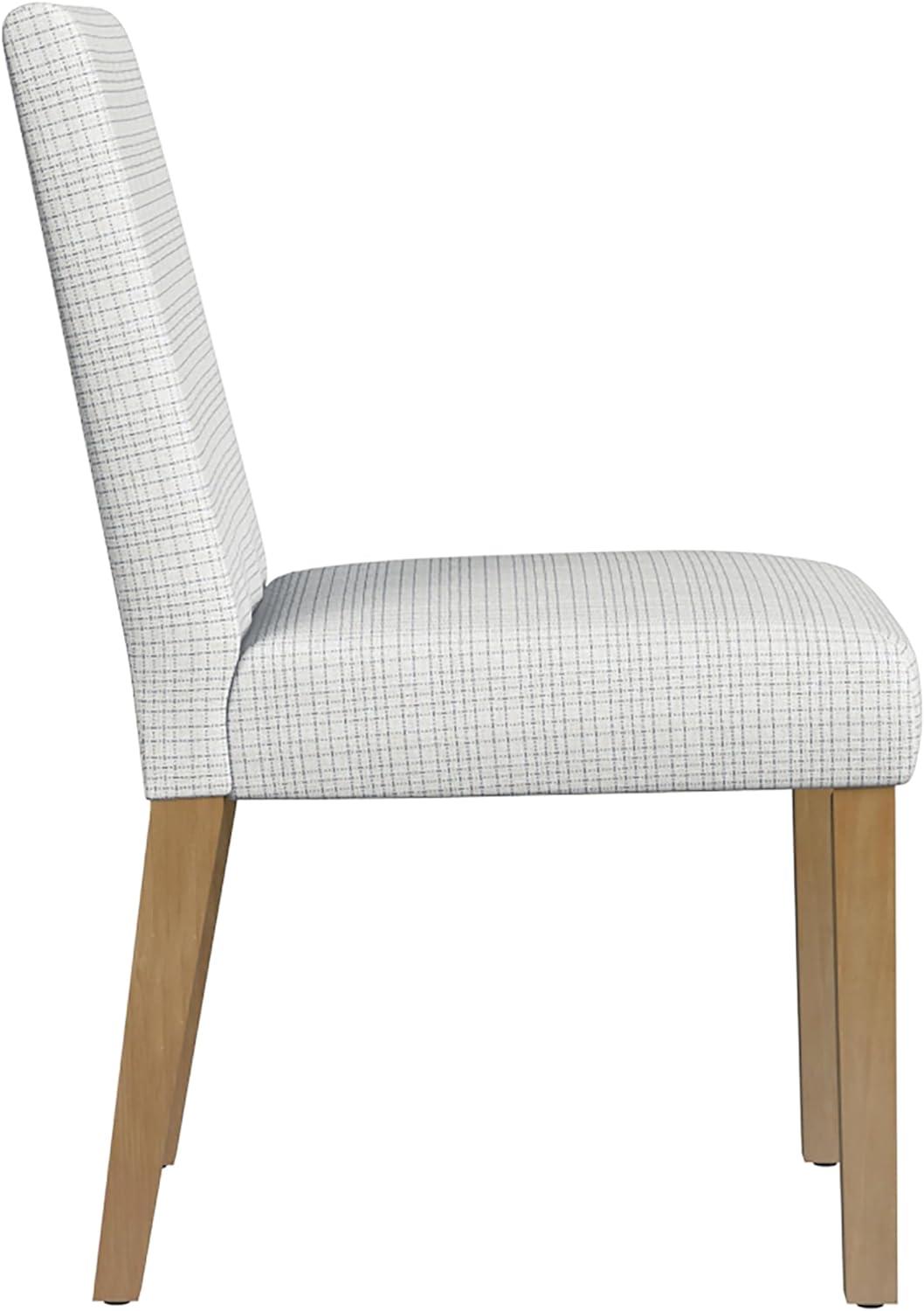 Classic Mini Grid Pattern Upholstered Dining Chair - HomePop