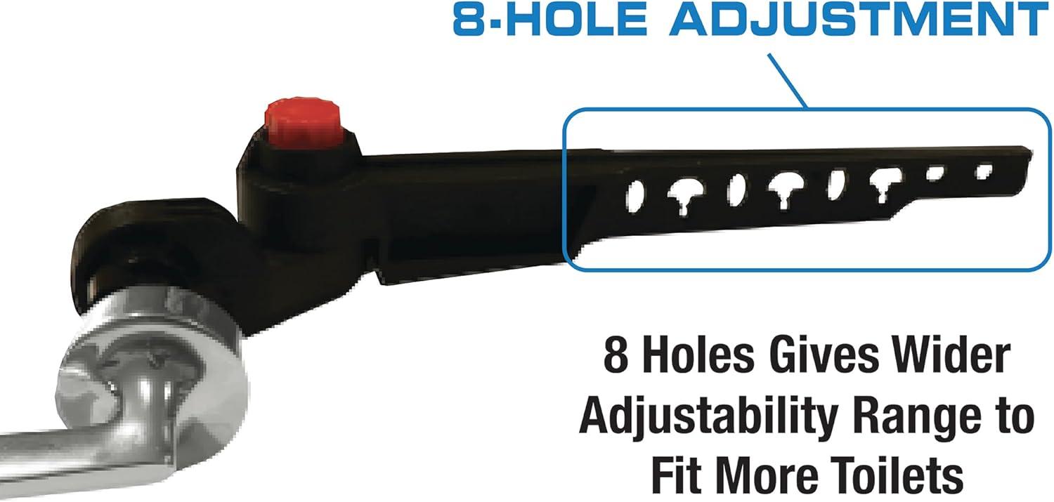 Danco Toilet Tank Lever Replacement Handle in Brushed Nickel, 0.17 lbs (12046)