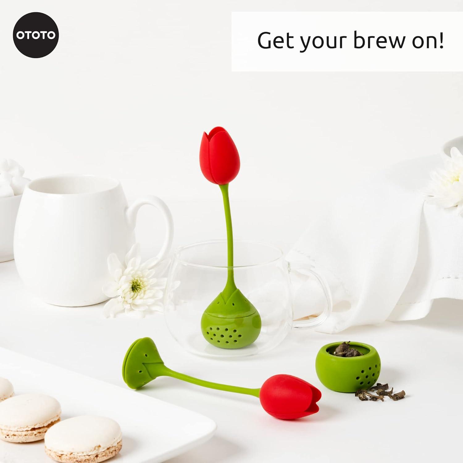 Ototo Tea infuser Red Tulip