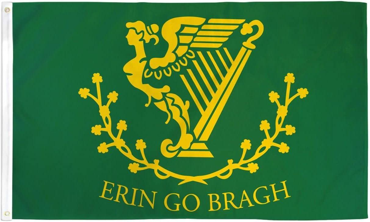 3x5 Erin Go Bragh Flag Irish Ireland Polyester Banner 3' x 5'