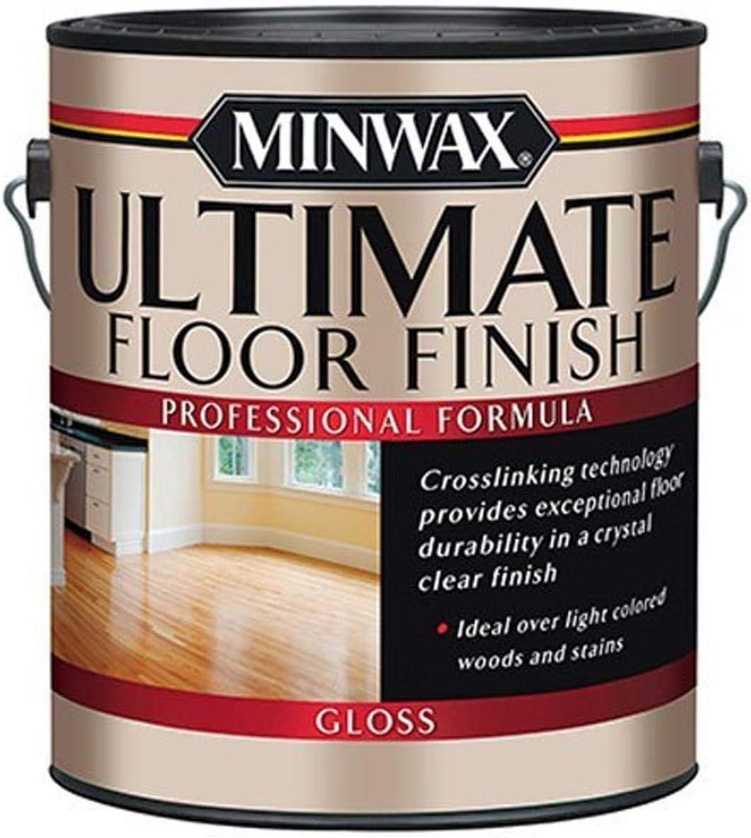 Minwax Gloss Clear Water-Based Ultimate Floor Finish 1-Gallon