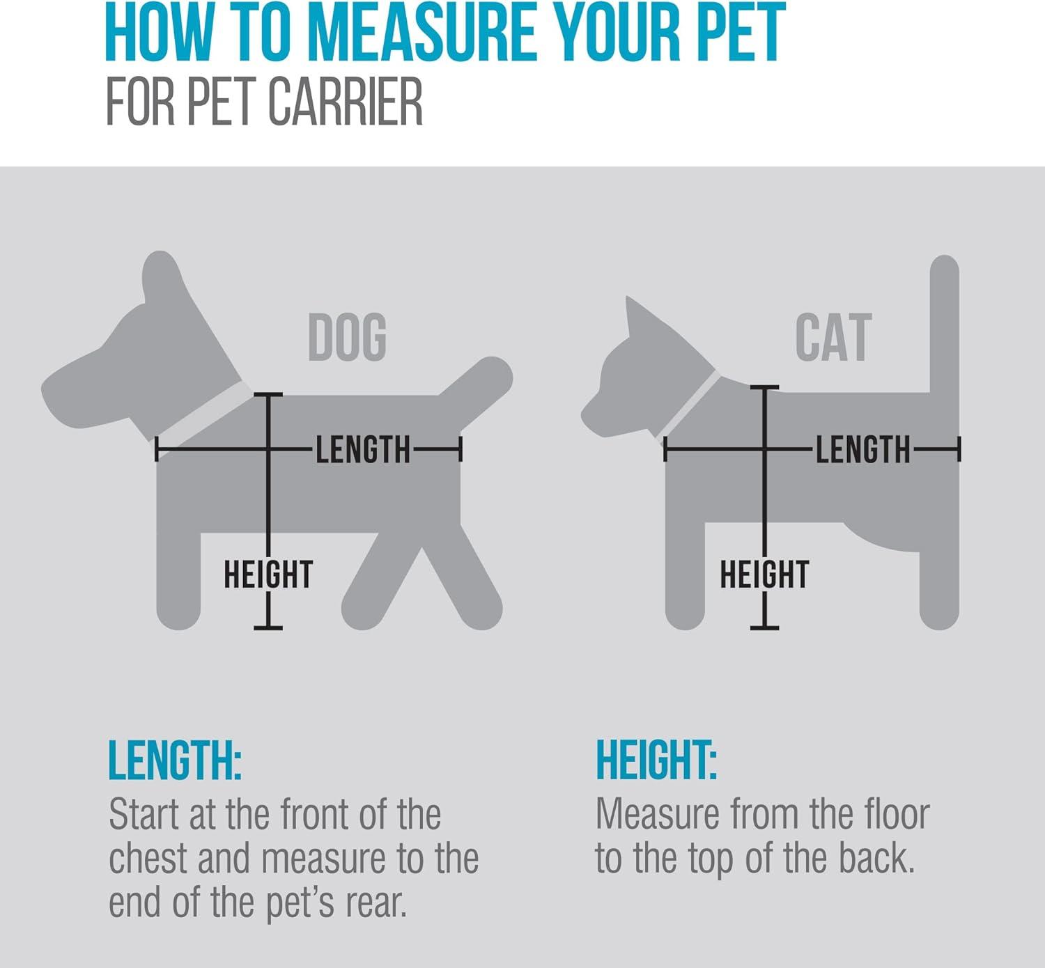 Sherpa Original Deluxe Travel Pet Carrier, Airline Approved & Guaranteed On Board - Black Lattice