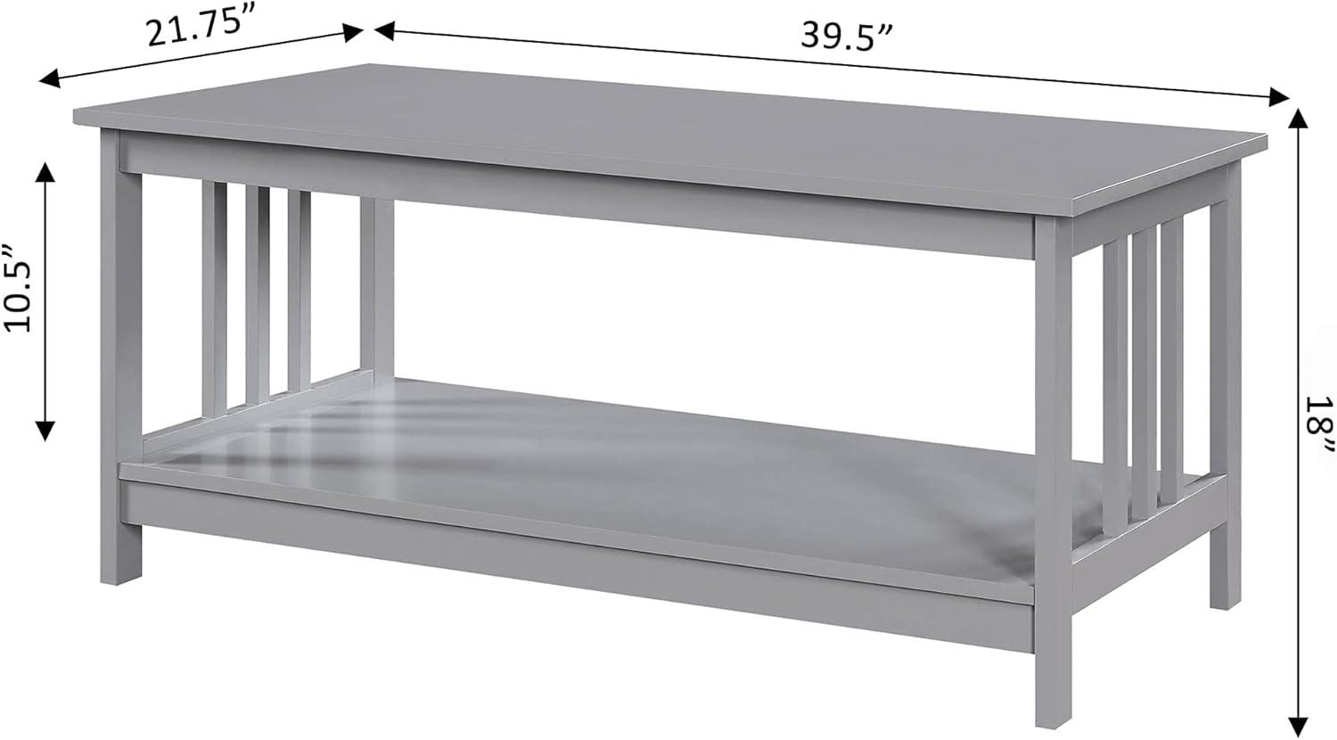 Convenience Concepts Mission Coffee Table