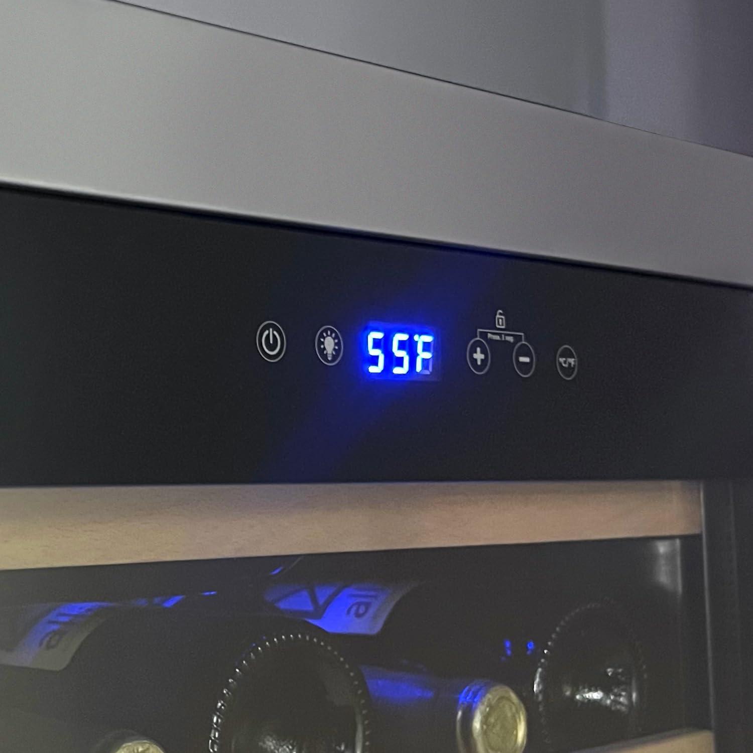 Allavino Allavino Dual Zone 21.625'' Freestanding 47 Bottle Wine Refrigerator