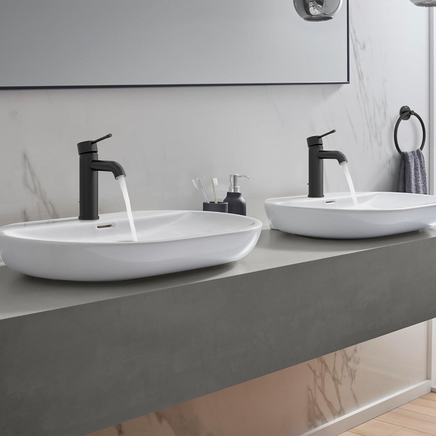 Essence New Single Hole Bathroom Faucet with Drain Assembly